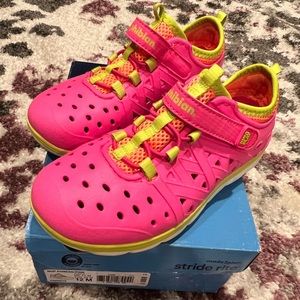 STRIDE RITE M2P Phibian/Pink Girls Size 12M - Worn 1x Like New! Smoke Free Home